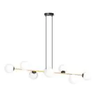 Emibig Pendelleuchte Gravity Stahl Schwarz | Geeignet für 8x E14 - Max 10W